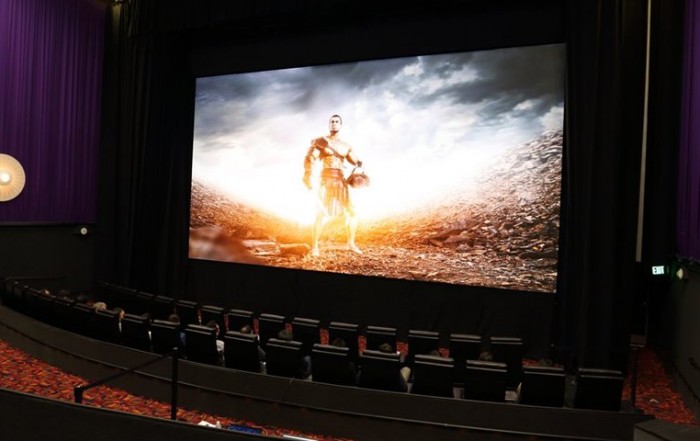 tela de cinema LED 4K samsung